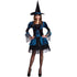 Blue Gothic Witch Adult Halloween Costume #Black #Blue